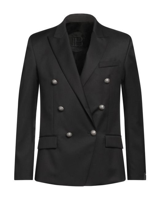Balmain Black Suit Jacket for men
