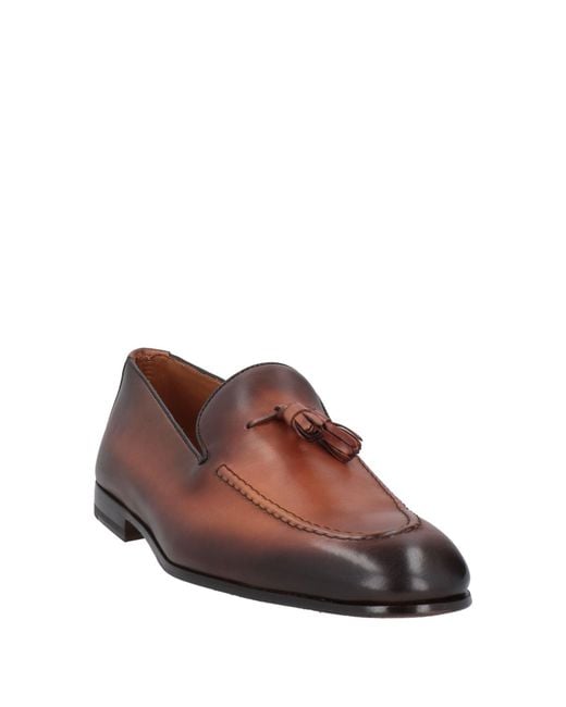Doucal's Gray Panarea Loafers Leather for men