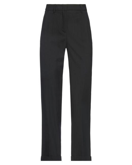 Brian Dales Black Pants Wool, Polyamide, Elastane