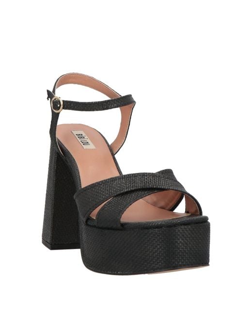 Bibi Lou Black Sandals