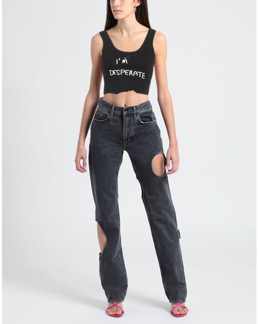 Top Ssheena de color Black