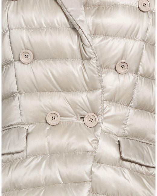 Herno Gray Puffer Polyamide