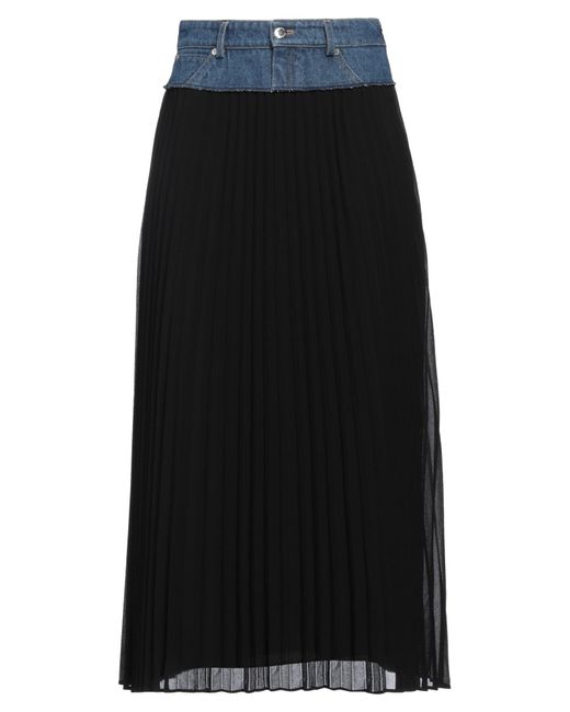 Sandro Black Maxi Skirt