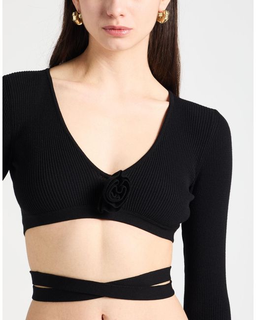 ViCOLO Black Sweater Viscose, Polyester