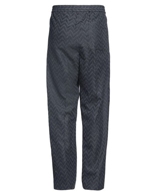 Missoni Blue Trouser for men