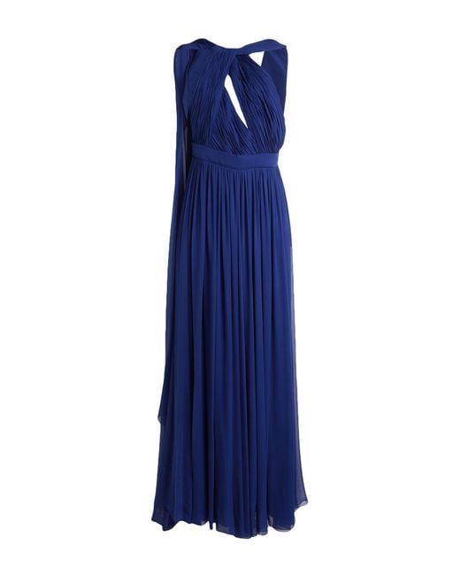 Elie Saab Blue Maxi-Kleid