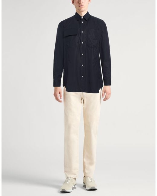 Jil Sander Blue Shirt for men