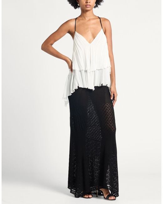 Akep Black Maxi Skirt