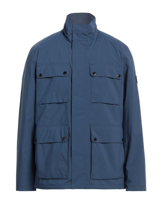 Barbour Blue Jacket Polyester for men