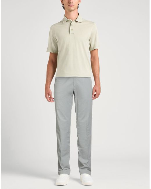 Dondup Gray Pants Cotton, Elastane for men