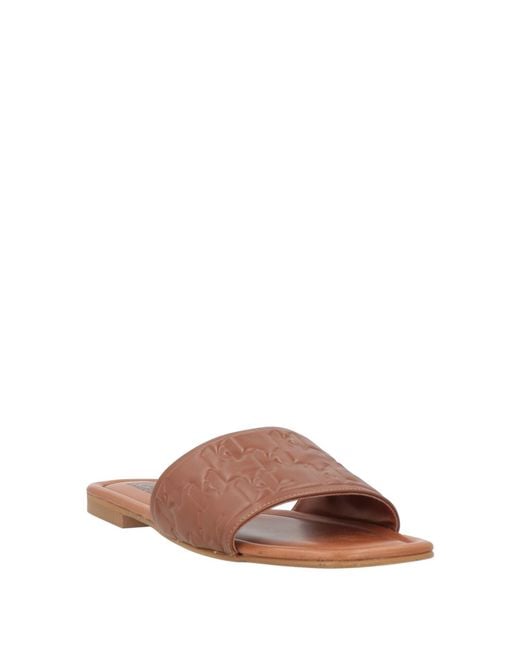 Karl Lagerfeld Brown Sandals