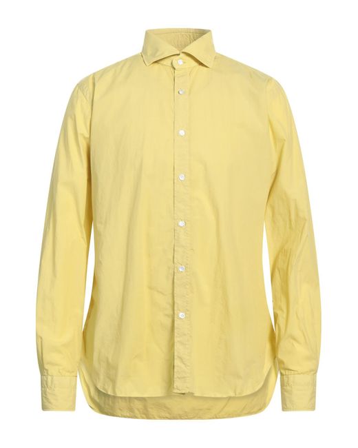 Barba Napoli Yellow Shirt for men