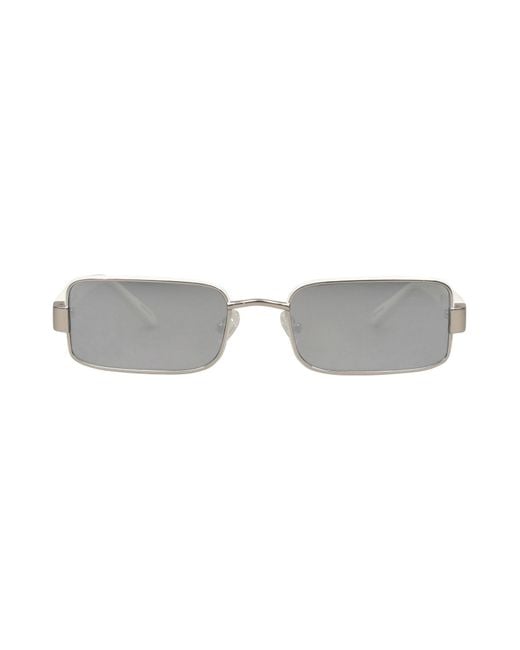 Occhiali Da Sole di Linda Farrow X Magda Butrym in Gray