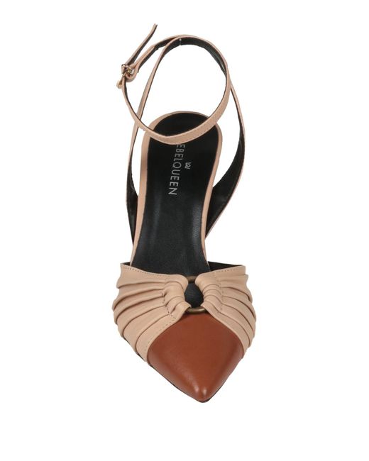 Rebel Queen Pumps in Metallic Lyst