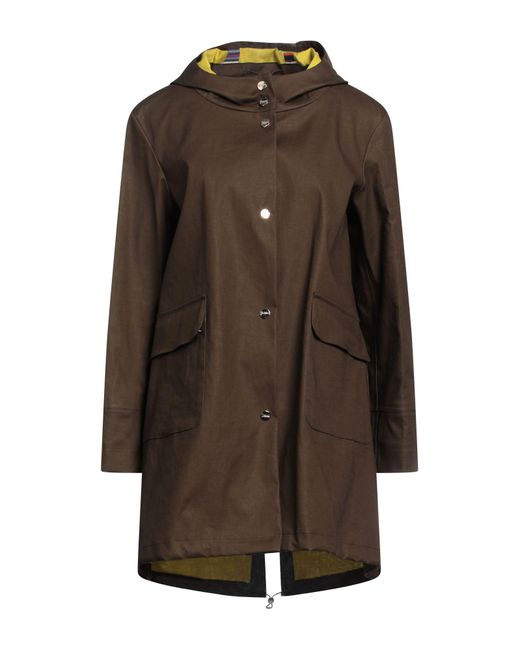 Herno Brown Overcoat & Trench Coat