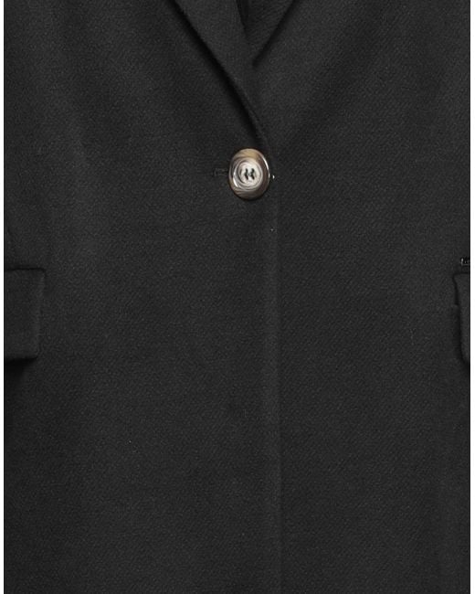 Hanny Deep Synthetic Coat in Black | Lyst