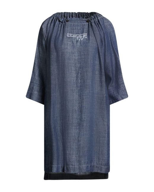 NOUMENO CONCEPT Blue Mini Dresses