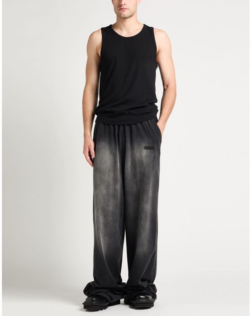 Vetements Gray Trouser for men