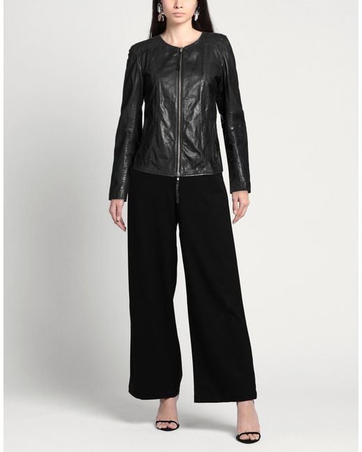 Bully Black Jacket Leather