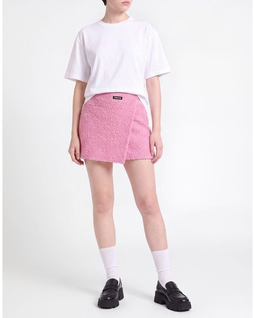 MSGM Pink Mini Skirt