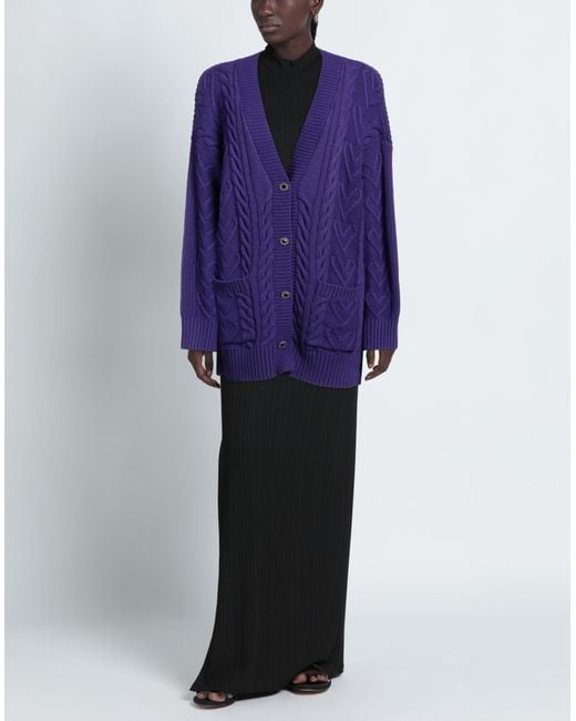 Twinset Blue Strickjacke