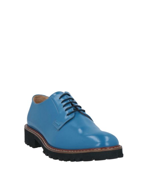Baldinini Blue Lace-up Shoes