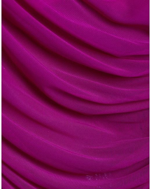 Mugler Pink Bodysuit Polyamide, Elastane, Cotton