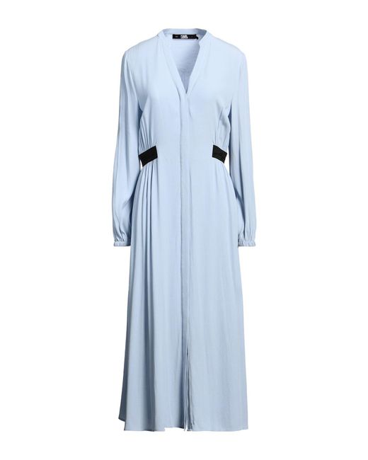 Karl Lagerfeld Blue Midi Dress