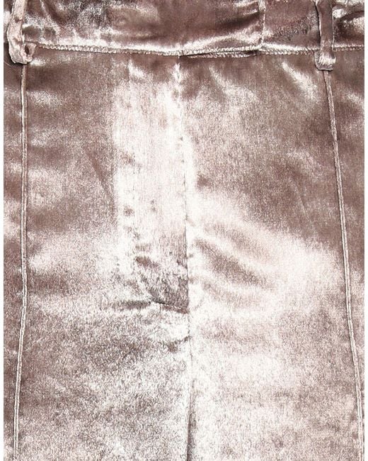 Aviu Natural Khaki Pants Polyester