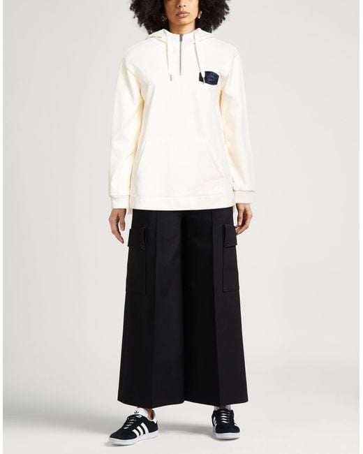 ARMANI EXCHANGE White Sweatshirt Cotton