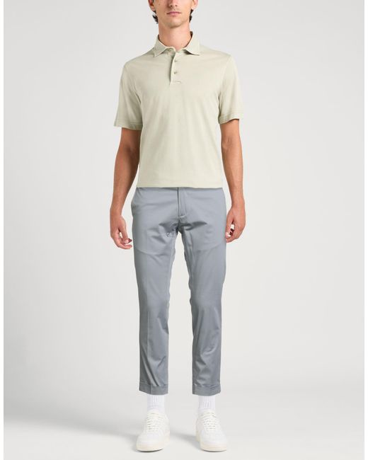 Messagerie Gray Patrizio Piscaglia Pants Cotton for men