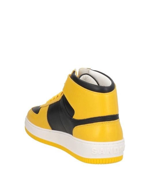 Sandro Yellow Trainers for men