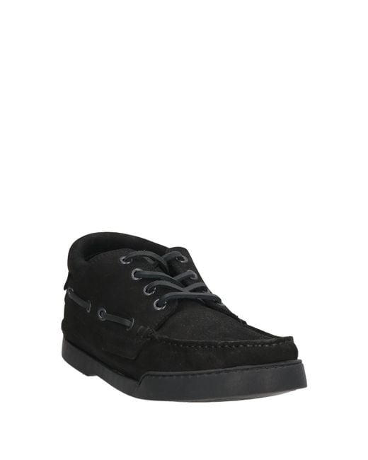 North Sails Black Loafers Leather for men
