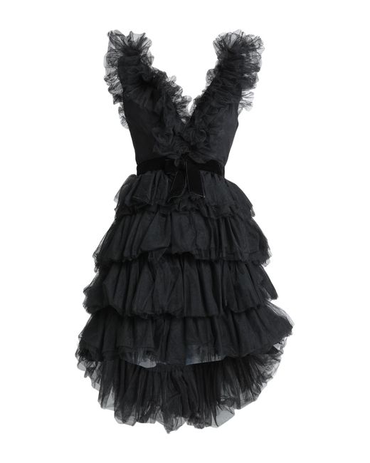 No Secrets Black Mini Dress