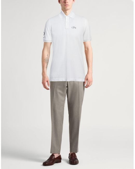 Fedeli Poloshirt in White für Herren