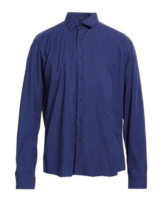 Ice Iceberg Blue Shirt Cotton for men