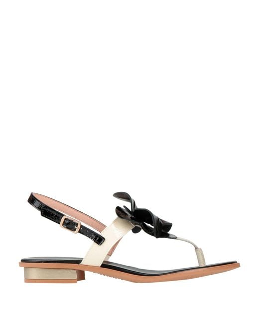 Hispanitas Natural Thong Sandal Leather