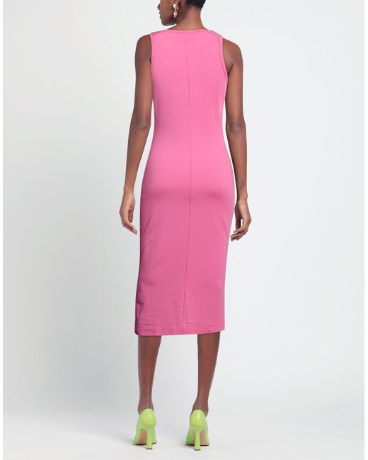 Versace Pink Midi Dress