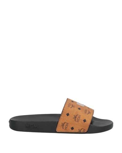 MCM White Sandale