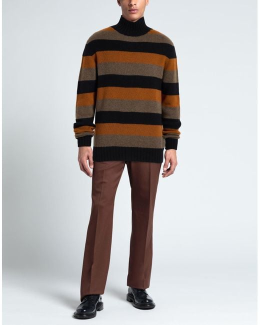 Aragona Black Turtleneck for men