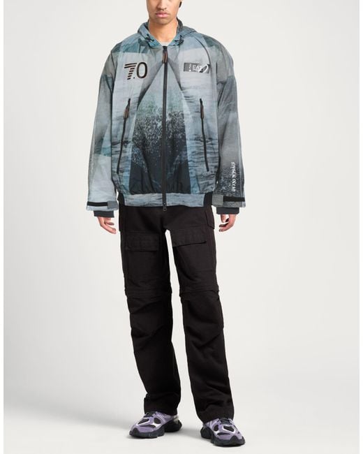 EA7 Blue Jacket for men