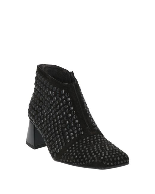 Zinda Black Ankle Boots Leather