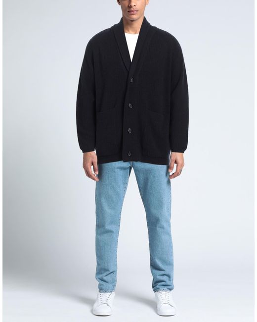 Paolo Pecora Blue Cardigan for men