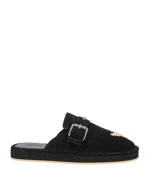 HAANI Black Mules & Clogs