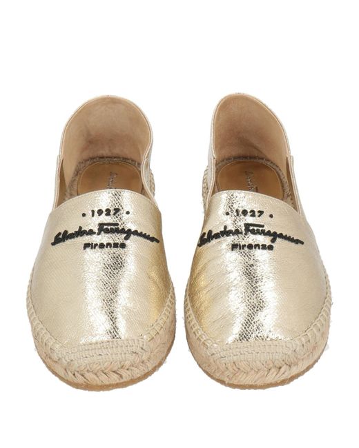 Ferragamo Natural Espadrilles