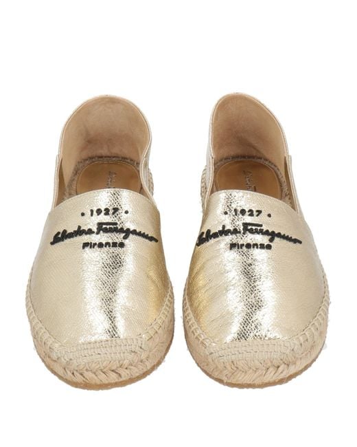 Ferragamo Natural Espadrilles