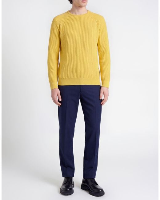 Pullover di Abkost in Yellow da Uomo