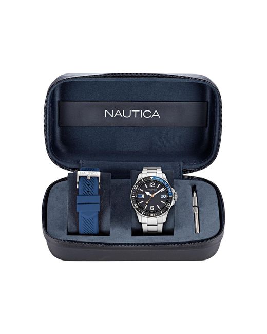 Orologio da polso da Uomo di Nautica in Metallizzato | Lyst