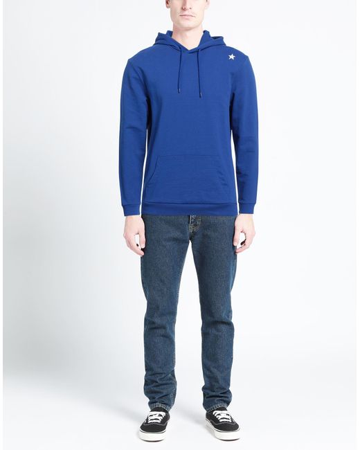 Saucony Blue Bright Sweatshirt Cotton, Polyester for men