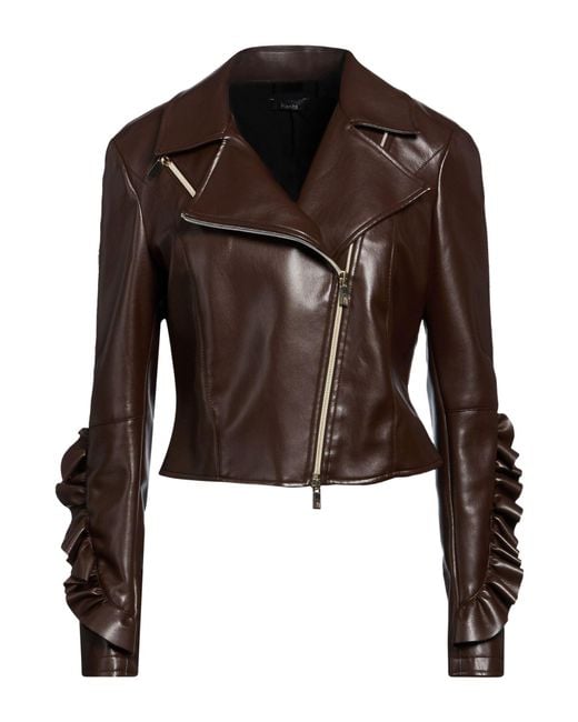 Hanita Brown Jacket